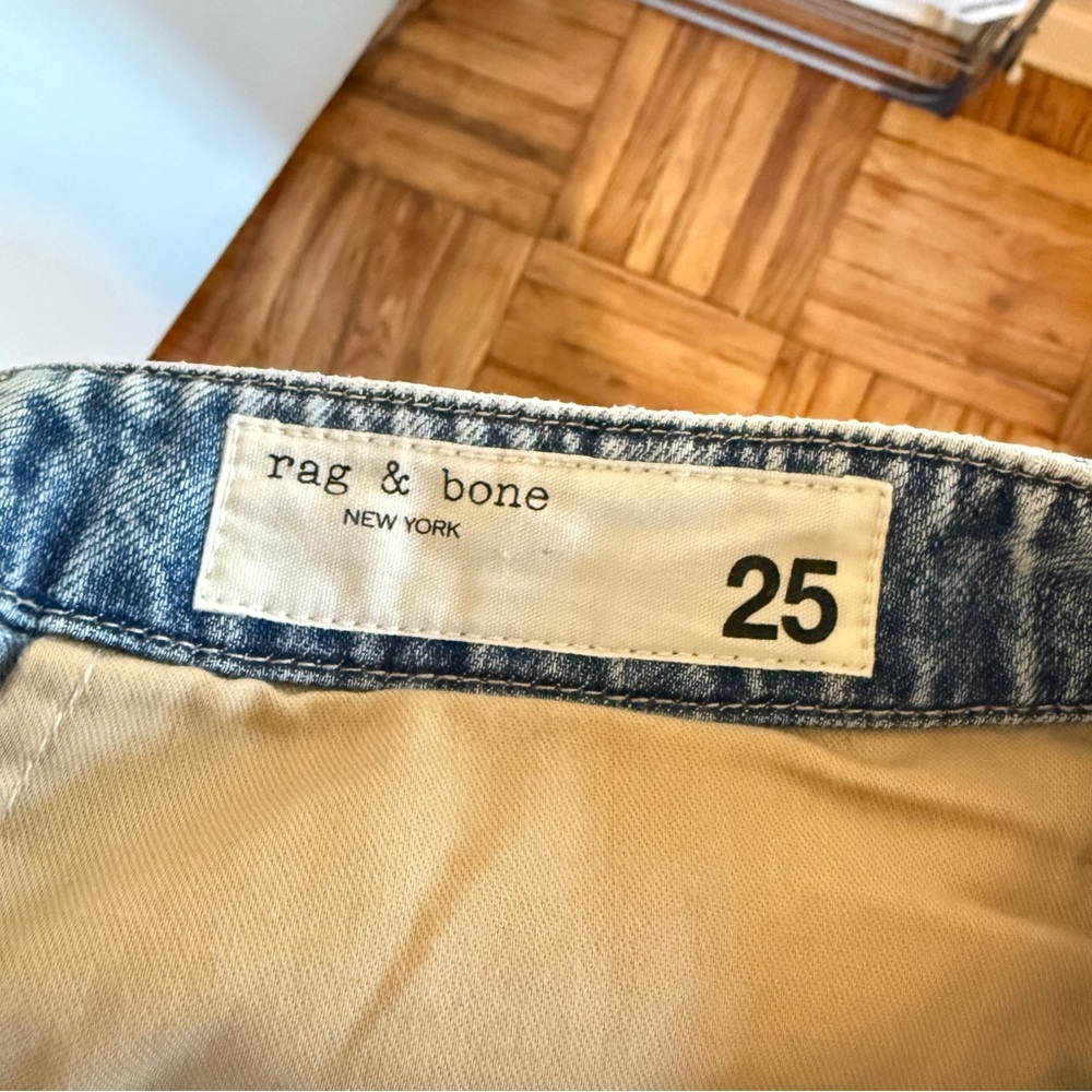 Rag and bone featherweight arianna high rise wide leg jeans- Size 25 - Picture 9 of 11